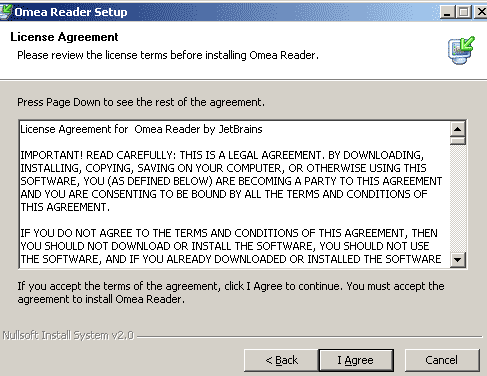 Omea Reader Schritt 2