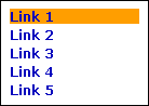 Vertikale Menüliste 4