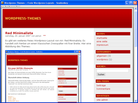 Red Minimalista