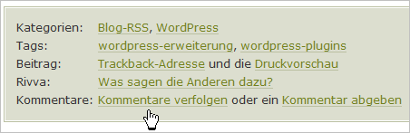 Kommentar-Feed abonnieren