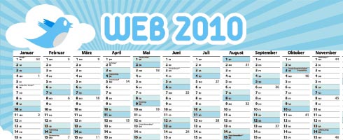 Twitter-Kalender 2010 Twitter-Kalender 2010