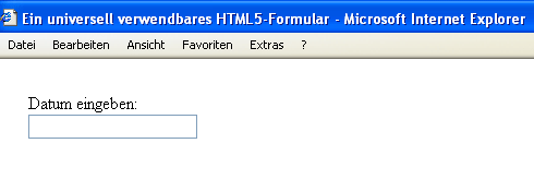 IE6 und HTML5