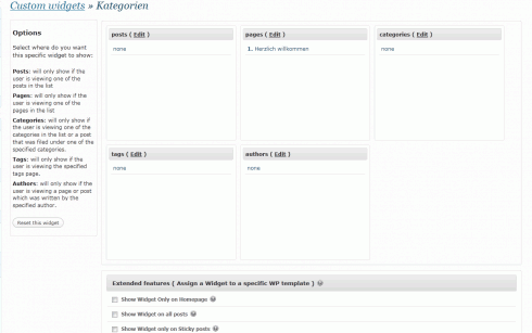 WordPress: Custom widgets WordPress: Custom widgets