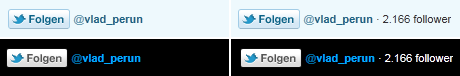 Twitter Follow Buttons