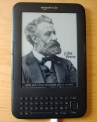 Amazon Kindle Keyboard im Einsatz