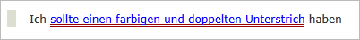 CSS3: farbige Unterstriche