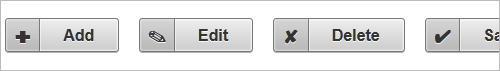 Buttons nur mit HTML und CSS