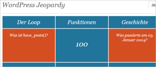 WordPress-Jeopardy