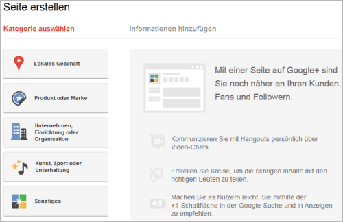 Google+-Seite erstellen (2)