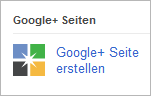 Google+-Seite erstellen