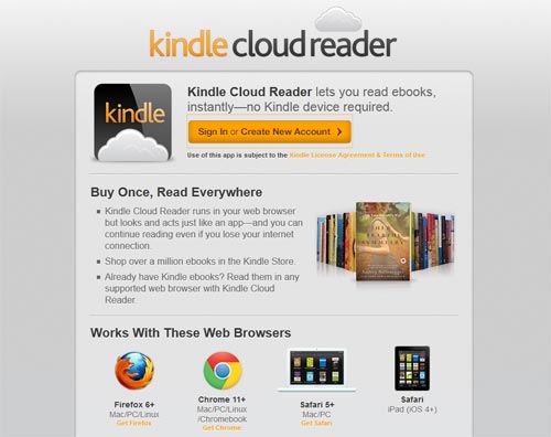 Amazon: Kindle Clou Reader