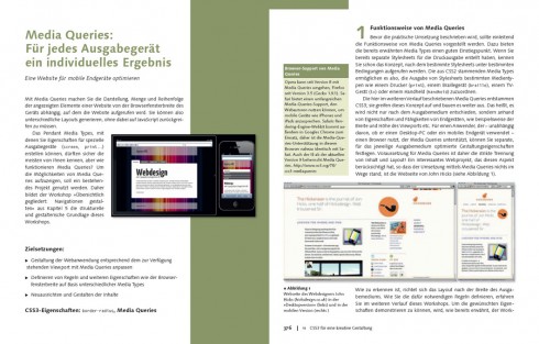 Entwicklung von Design für verschiedene Endgeräte auf Basis von CSS3 MediaQueries