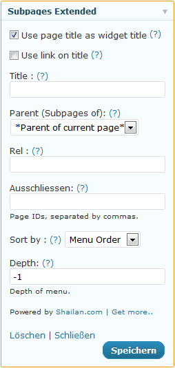 WordPress: Subpages Extended