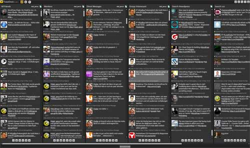 Altes TweetDeck im Einsatz