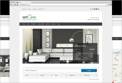 wpCasa: Framework für WordPress-Themes