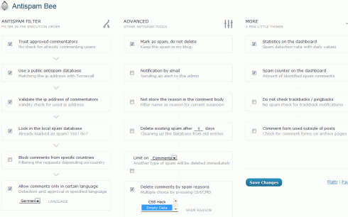 Empfohlene Einstellungen für Antispam Bee Empfohlene Einstellungen für Antispam Bee
