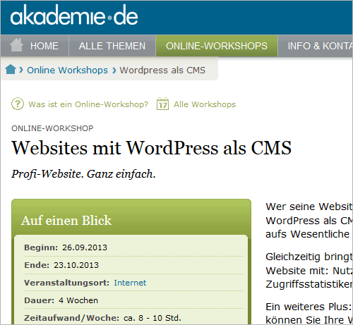 WordPress-Workshop