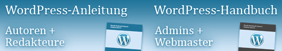 WordPress-Anleitung und Handbuch (PDF-Volumenlizenzen)