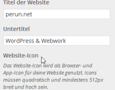 Website-Informationen