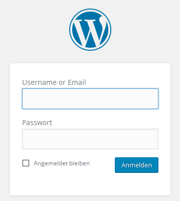 Login mit Benutzername oder E-Mail-Adresse