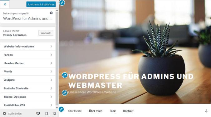 WordPress-Customizer