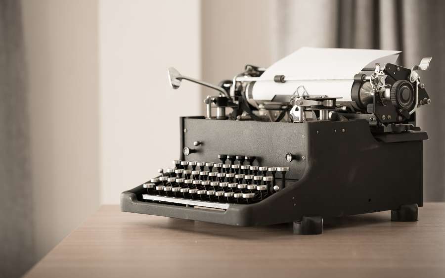 Symbolbild: Schreibmaschine