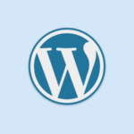 WordPress-Logo (Blau)