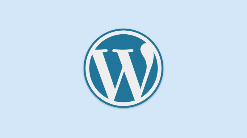 WordPress-Logo (Blau)