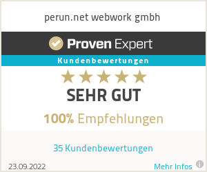 Erfahrungen & Bewertungen zu perun.net webwork gmbh