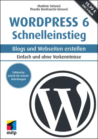 WordPress 6 Schnelleinstieg (Buchcover)