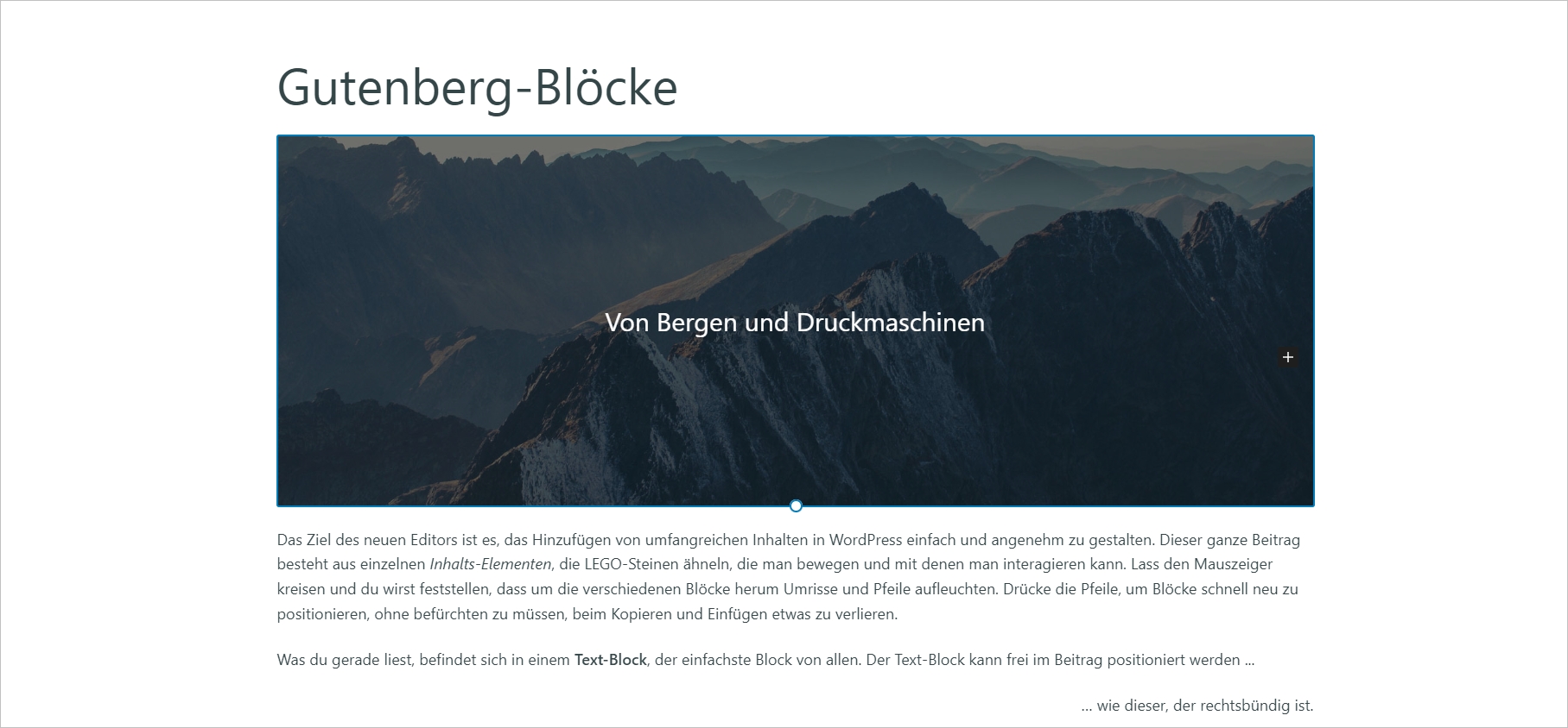 Ablenkungsfreier Modus in WordPress 6.2