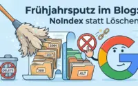 WordPress: noindex statt löschen